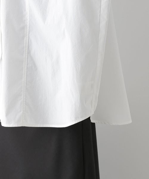 LEPSIM（レプシィム）の「切り替えBIGシャツ　139146（シャツ/ブラウス・レディース・ライトブルー/ピンク/オフホワイト・FREE）」の19枚目の写真