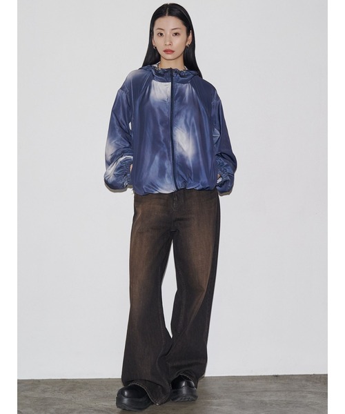 セール】【VEQUM】RIM WIDE JEANS（デニムパンツ）｜VEQUM