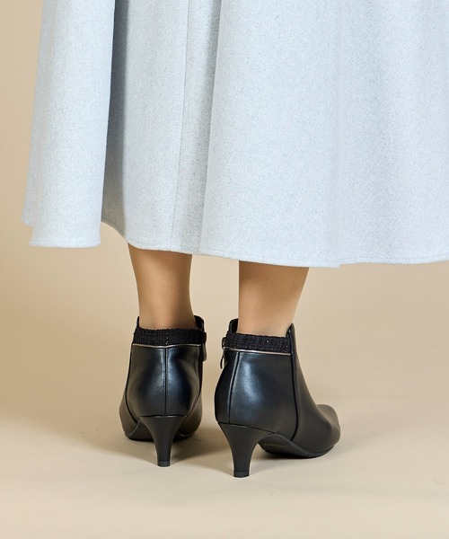 Pitti（ピッティ）の「マテリアルコンビブーティ（ブーツ・レディース・クリアブラック/デザートカモ/ブラック・S/L/M）」の14枚目の写真