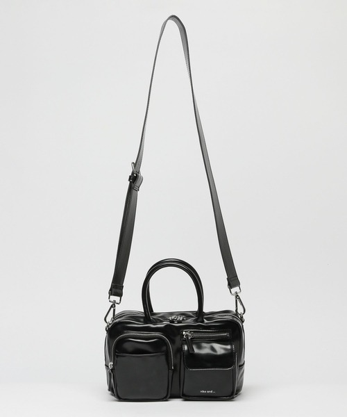 niko and...（ニコアンド）の「オリジナルメニーポケット2WAYショルダーバッグ（ショルダーバッグ・レディース・ブラウン/ブラック・0）」の3枚目の写真