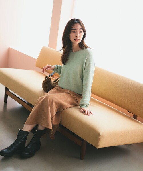 B:MING by BEAMS（ビーミングバイビームス）の「アルパカ混 片畔 V