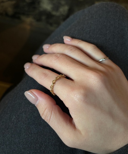 TEN.（テン）の「18KGP レンジリング（リング・レディース・ゴールド・#8/#10/#12/#15）」の11枚目の写真