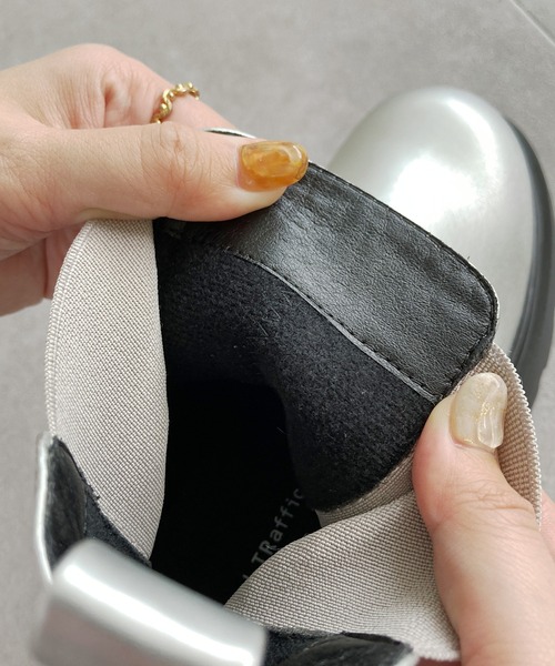 【セール】WEB限定 2024秋冬新作 カラーソールショートブーツ 45401（ブーツ）｜ORiental TRaffic（オリエンタルトラフィック）