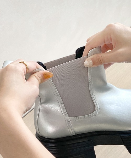 【セール】WEB限定 2024秋冬新作 カラーソールショートブーツ 45401（ブーツ）｜ORiental TRaffic（オリエンタルトラフィック）