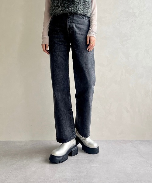 【セール】WEB限定 2024秋冬新作 カラーソールショートブーツ 45401（ブーツ）｜ORiental TRaffic（オリエンタルトラフィック）