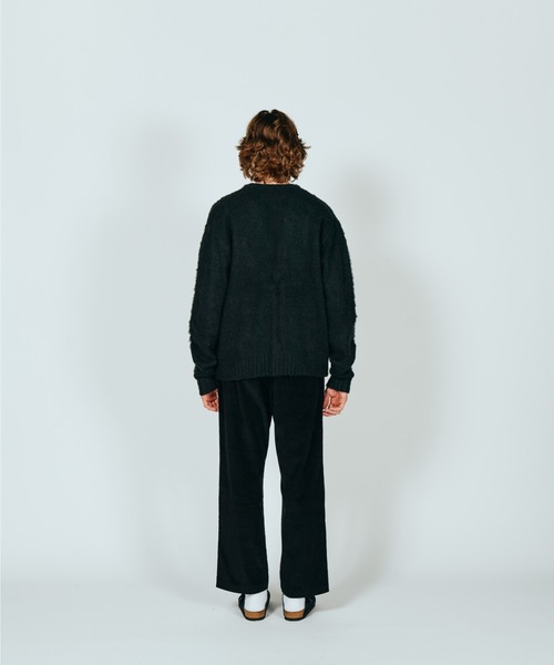 PENNEYS(ぺニーズ)の「PENNEY'S / ペニーズ THE FOX SHAGGY CARDIGAN フォックス シャギーカーディガン(カーディガン/ボレロ・メンズ・ネイビー/イエロー/ブラック/サックスブルー/グリーン・X-SMALL/SMALL/MEDIUM/LARGE)」の9枚目の写真
