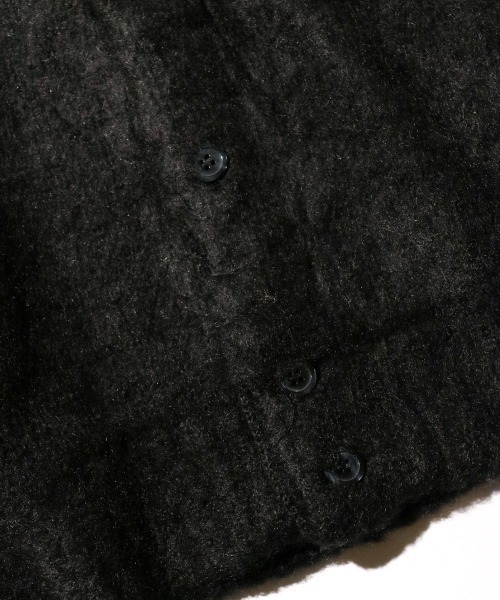 PENNEYS(ぺニーズ)の「PENNEY'S / ペニーズ THE FOX SHAGGY CARDIGAN フォックス シャギーカーディガン(カーディガン/ボレロ・メンズ・ネイビー/イエロー/ブラック/サックスブルー/グリーン・X-SMALL/SMALL/MEDIUM/LARGE)」の16枚目の写真