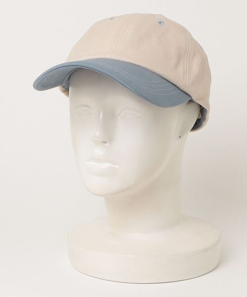 バ バイカラーCAP（WHT） バ バイカラーCAP（WHT） バイカラーキャップ | ファッション