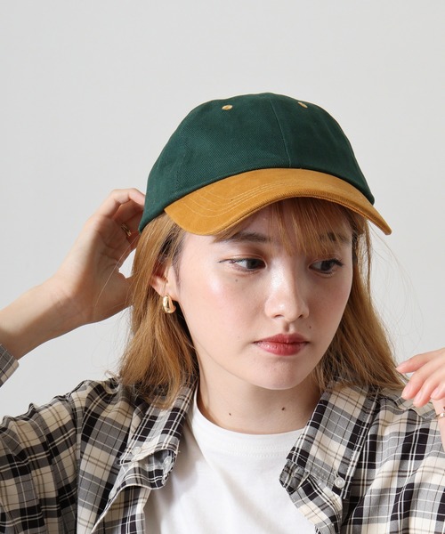 TESTIFY（テスティファイ）の「ツイルバイカラーキャップ（キャップ・メンズ・ネイビー/パープル/アイボリー/グリーン・FREE）」の10枚目の写真