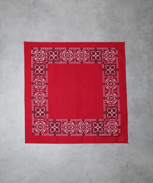 HAV-A-HANK(ハバハンク )の「『HAV-A-HANK』OPEN CENTER PAISLEY BANDANA(バンダナ/スカーフ・レディース・ホワイト/ネイビー/レッド/ブラック・FREE)」の9枚目の写真