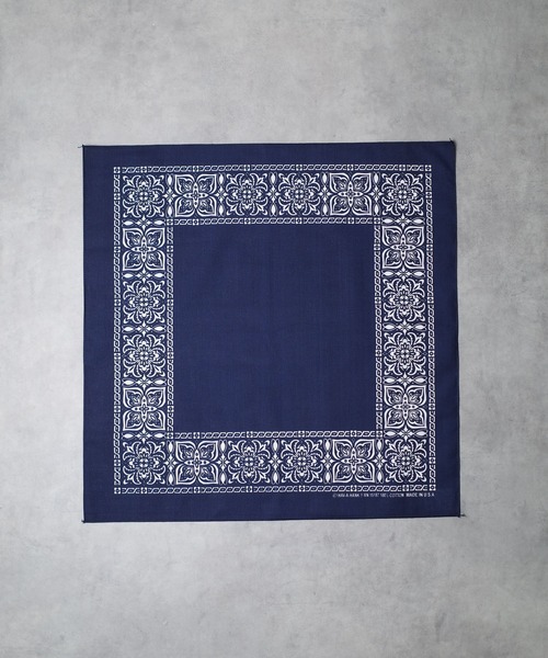 HAV-A-HANK(ハバハンク )の「『HAV-A-HANK』OPEN CENTER PAISLEY BANDANA(バンダナ/スカーフ・レディース・ホワイト/ネイビー/レッド/ブラック・FREE)」の10枚目の写真