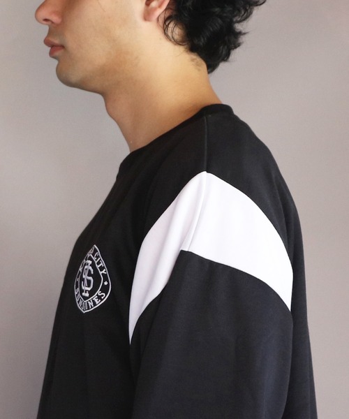 8(eight)(エイト)の「ロゴ切替トレーナー(スウェット・メンズ・ホワイト系その他/ブラック系その他/グレー系その他・MEDIUM/X-LARGE/LARGE)」の15枚目の写真