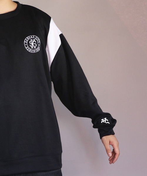 8(eight)(エイト)の「ロゴ切替トレーナー(スウェット・メンズ・ホワイト系その他/ブラック系その他/グレー系その他・MEDIUM/X-LARGE/LARGE)」の17枚目の写真