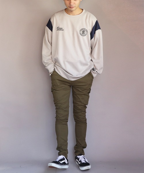 8(eight)(エイト)の「ロゴ切替トレーナー(スウェット・メンズ・ホワイト系その他/ブラック系その他/グレー系その他・MEDIUM/X-LARGE/LARGE)」の5枚目の写真