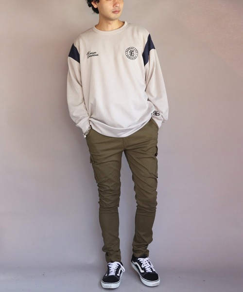 8(eight)(エイト)の「ロゴ切替トレーナー(スウェット・メンズ・ホワイト系その他/ブラック系その他/グレー系その他・MEDIUM/X-LARGE/LARGE)」の6枚目の写真