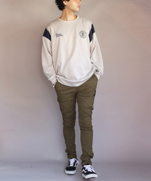 8(eight)(エイト)の「ロゴ切替トレーナー(スウェット・メンズ・ホワイト系その他/ブラック系その他/グレー系その他・MEDIUM/X-LARGE/LARGE)」の7枚目の写真