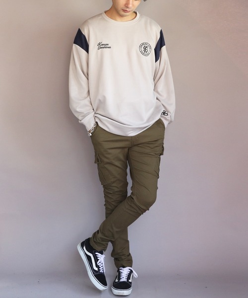 8(eight)(エイト)の「ロゴ切替トレーナー(スウェット・メンズ・ホワイト系その他/ブラック系その他/グレー系その他・MEDIUM/X-LARGE/LARGE)」の8枚目の写真