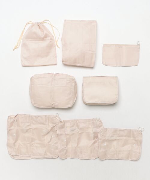 NOLITA LABORATORY（ノリータラボラトリー）の「【 NOLITA / ノリータ 】8ピース トラベル ラゲッジ オーガナイザー（トラベルグッズ・レディース・アイボリー/ブラック/グレー・FREE）」の9枚目の写真