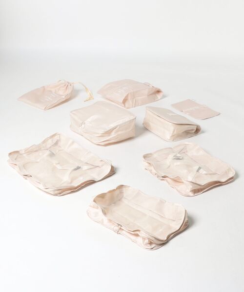 NOLITA LABORATORY（ノリータラボラトリー）の「【 NOLITA / ノリータ 】8ピース トラベル ラゲッジ オーガナイザー（トラベルグッズ・レディース・アイボリー/ブラック/グレー・FREE）」の10枚目の写真