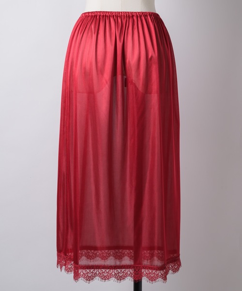 yae(ヤエ)の「Layerd color petticoat / レイヤードカラーペチコート(スカート・レディース・ライトグリーン/フューシャピンク/レッド/ゴールド・FREE)」の22枚目の写真