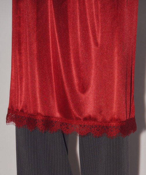 yae(ヤエ)の「Layerd color petticoat / レイヤードカラーペチコート(スカート・レディース・ライトグリーン/フューシャピンク/レッド/ゴールド・FREE)」の16枚目の写真