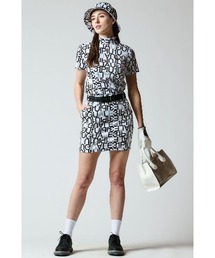 1 piu 1 uguale 3（ウノピゥウノウグァーレトレ）の「TIGHT 1PIU1UGUALE3 FULL LOGO MIX SKIRT（スカート）」