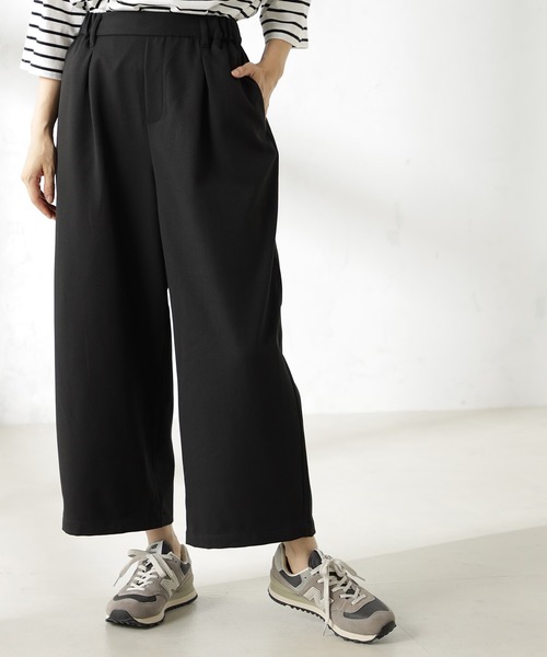 FOUND GOOD（ファウンドグッド）の「ラクラックワイドCパンツ（その他パンツ・レディース・ベージュ/グリーン系8/オレンジ系6/アイボリー/ブラック・L/M/S）」の6枚目の写真