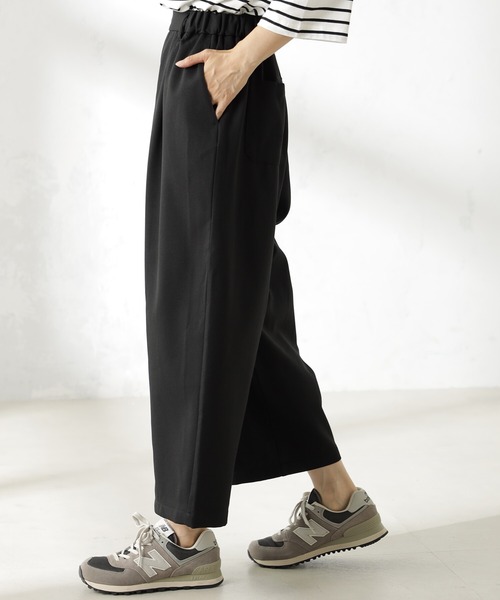 FOUND GOOD（ファウンドグッド）の「ラクラックワイドCパンツ（その他パンツ・レディース・ベージュ/グリーン系8/オレンジ系6/アイボリー/ブラック・L/M/S）」の7枚目の写真