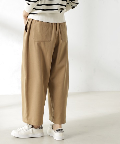 FOUND GOOD（ファウンドグッド）の「ラクラックワイドCパンツ（その他パンツ・レディース・ベージュ/グリーン系8/オレンジ系6/アイボリー/ブラック・L/M/S）」の12枚目の写真