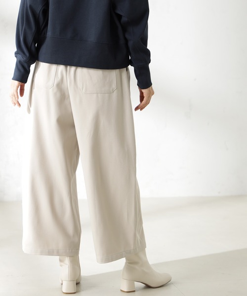 FOUND GOOD（ファウンドグッド）の「ラクラックワイドCパンツ（その他パンツ・レディース・ベージュ/グリーン系8/オレンジ系6/アイボリー/ブラック・L/M/S）」の16枚目の写真