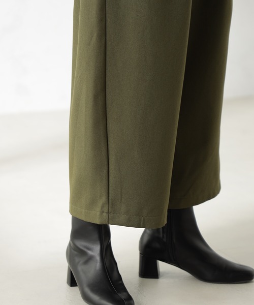 FOUND GOOD（ファウンドグッド）の「ラクラックワイドCパンツ（その他パンツ・レディース・ベージュ/グリーン系8/オレンジ系6/アイボリー/ブラック・L/M/S）」の20枚目の写真