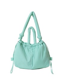 WEGO | WEGO/3WAY巾着カラーパフバッグ(ショルダーバッグ)