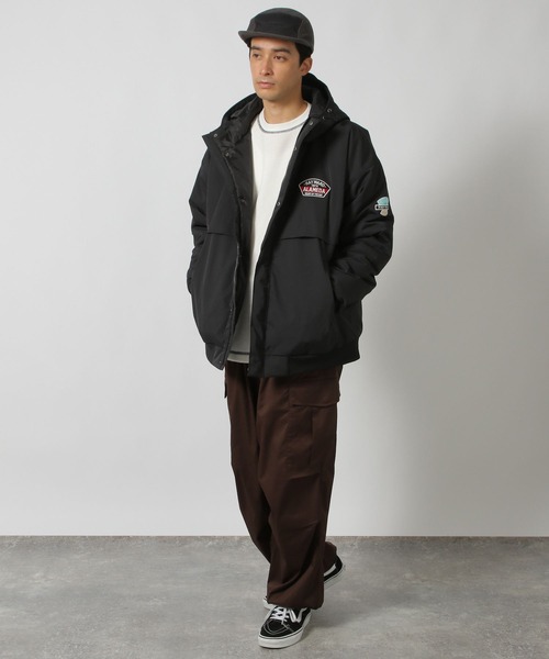 LAKOLE(ラコレ)の「ワッフル裏起毛ステッチT / 148835(Tシャツ/カットソー・メンズ・ホワイト/マスタード/ブラック・LARGE/MEDIUM)」の11枚目の写真