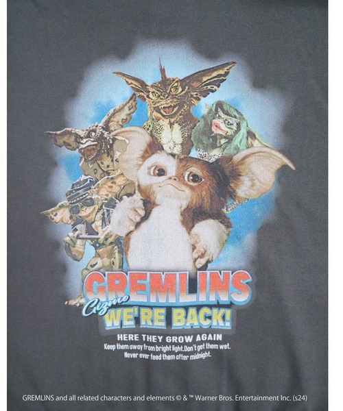 Right-on(ライトオン)の「GREMLINS(グレムリン)【メンズ】WEB限定 グレムリン フォトスウェット(スウェット・メンズ・ライトグレー/ダークグレー/グレー・M/L/XL)」の9枚目の写真