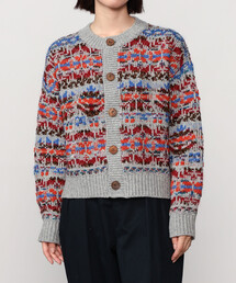 COOHEM | フェアアイル ニットカーディガン WOMEN