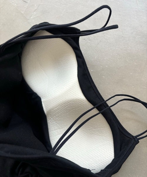 SHAGGIE（シャギー）の「ダブルストラップサイドギャザーインナーキャミソール（キャミソール・レディース・レッド/ホワイト/グレー/ブラック・FREE）」の20枚目の写真