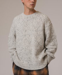 EDIFICE | ライトネップ クルーネック ニット(ニット/セーター)