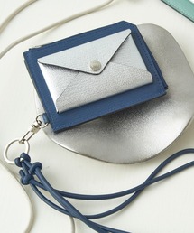 L'arcobaleno（ラルコバレーノ）の「【L'arcobaleno】＜別注＞ラルコバレーノ バイカラーL字ファスナーウォレット スマートカード＆キーケースストラップ付き 財布（財布）」