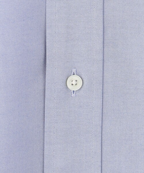 J.PRESS（ジェイプレス）の「【定番】【PREMIUM PLEATS / 形態安定】ピンオックス ドレスシャツ / B.D.（シャツ/ブラウス・メンズ・ホワイト系/ダルブルー系・首回り37cm-裄丈82cm/首回り43cm-裄丈86cm/首回り42cm-裄丈86cm/首回り41cm-裄丈85cm/首回り40cm-裄丈85cm/首回り39cm-裄丈84cm/首回り38cm-裄丈84cm）」の5枚目の写真
