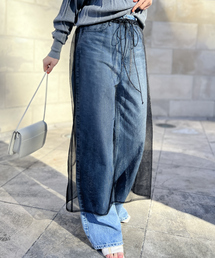 トリコットロングスカート