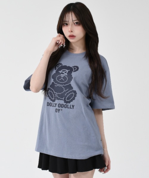 OY オーワイ LOGO DOLLY TEE ロゴドリー半袖Tシャツ ブラック OY/オーワイ』 ROCK ODOLLY TEE/ロックオードリーティーシャツ