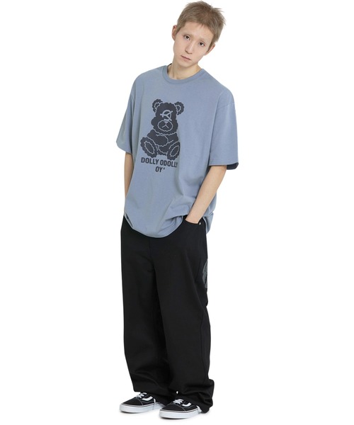 OY(オーワイ)の「『OY/オーワイ』 LOGO DOLLY TEE/ロゴドリー半袖Tシャツ(Tシャツ/カットソー・レディース・A/ホワイト/ブラック・M/XL)」の17枚目の写真