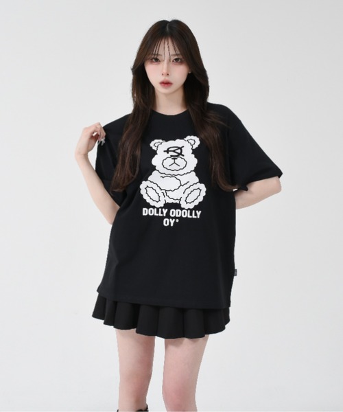 ★OY★LOGO DOLLY TEE - WHITE★正規品/韓国直送料込/人気 OY/オーワイ』 LOGO DOLLY TEE/ロゴドリー半袖Tシャツ OY│A'GEM