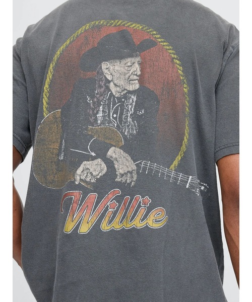 GAP(ギャップ)の「■Willie Nelson ウィリー・ネルソン グラフィックTシャツ(Tシャツ/カットソー・メンズ・ブラック・M/XL/L/S/XS)」の5枚目の写真
