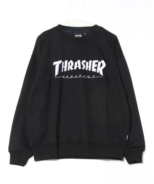 MAG LOGO CREW SWEAT/スラッシャーロゴスウェットトレーナー（スウェット）｜THRASHER（スラッシャー）
