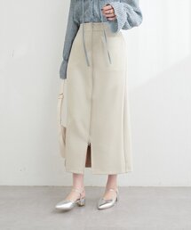 osono×ako Wジップカットポンチナロースカート