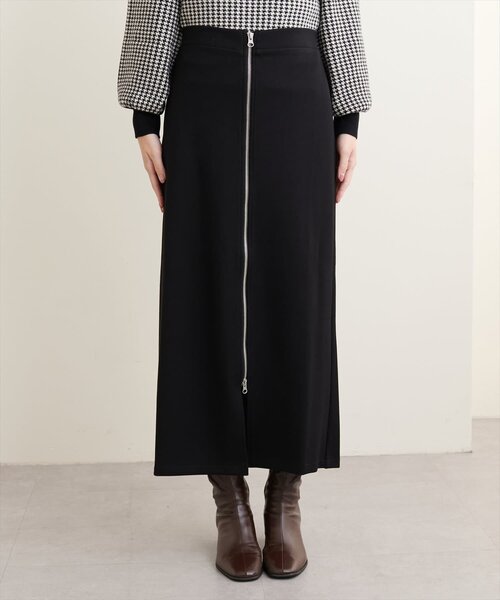natural couture（ナチュラルクチュール）の「osono×ako Wジップカットポンチナロースカート（スカート・レディース・ベージュ/ミント/グレー/ブラック・FREE/LARGE）」の21枚目の写真