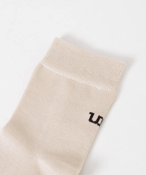 URBAN RESEARCH（アーバンリサーチ）の「『UR TECH』バックロゴソックス（ソックス/靴下・レディース・ホワイト/グレー系その他/ブラック・22/24）」の8枚目の写真