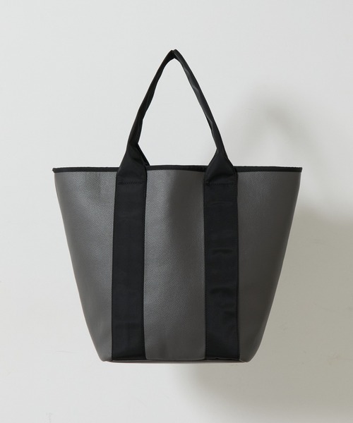 COLONY 2139(コロニートゥーワンスリーナイン)の「シンプルラージトートバッグ(トートバッグ・メンズ・ブラック/グレー・FREE)」の7枚目の写真