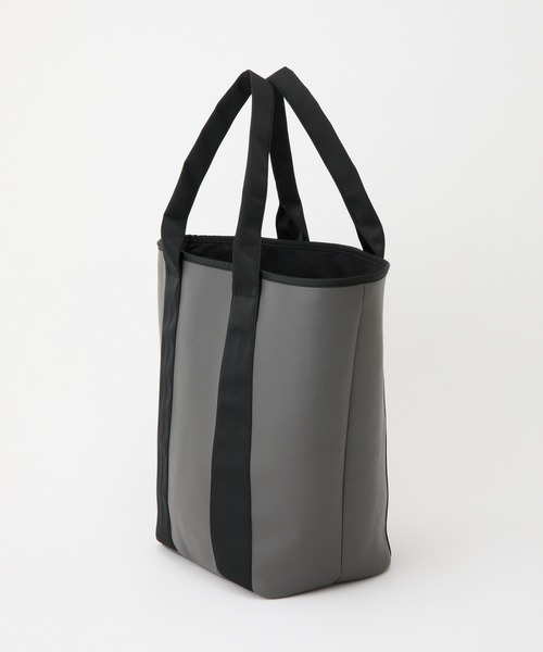 COLONY 2139(コロニートゥーワンスリーナイン)の「シンプルラージトートバッグ(トートバッグ・メンズ・ブラック/グレー・FREE)」の21枚目の写真